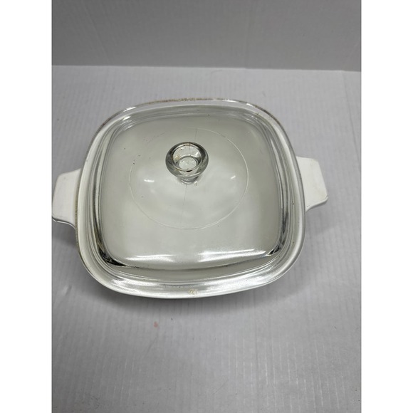 Vintage Corningware Blue‎ Cornflower 1-3/4 Quart Casserole With Lid Pyroceram - Picture 2 of 5